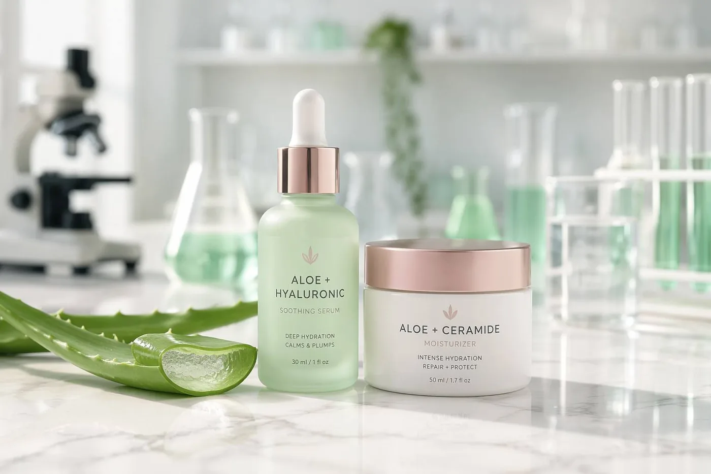 Skincare product development collection